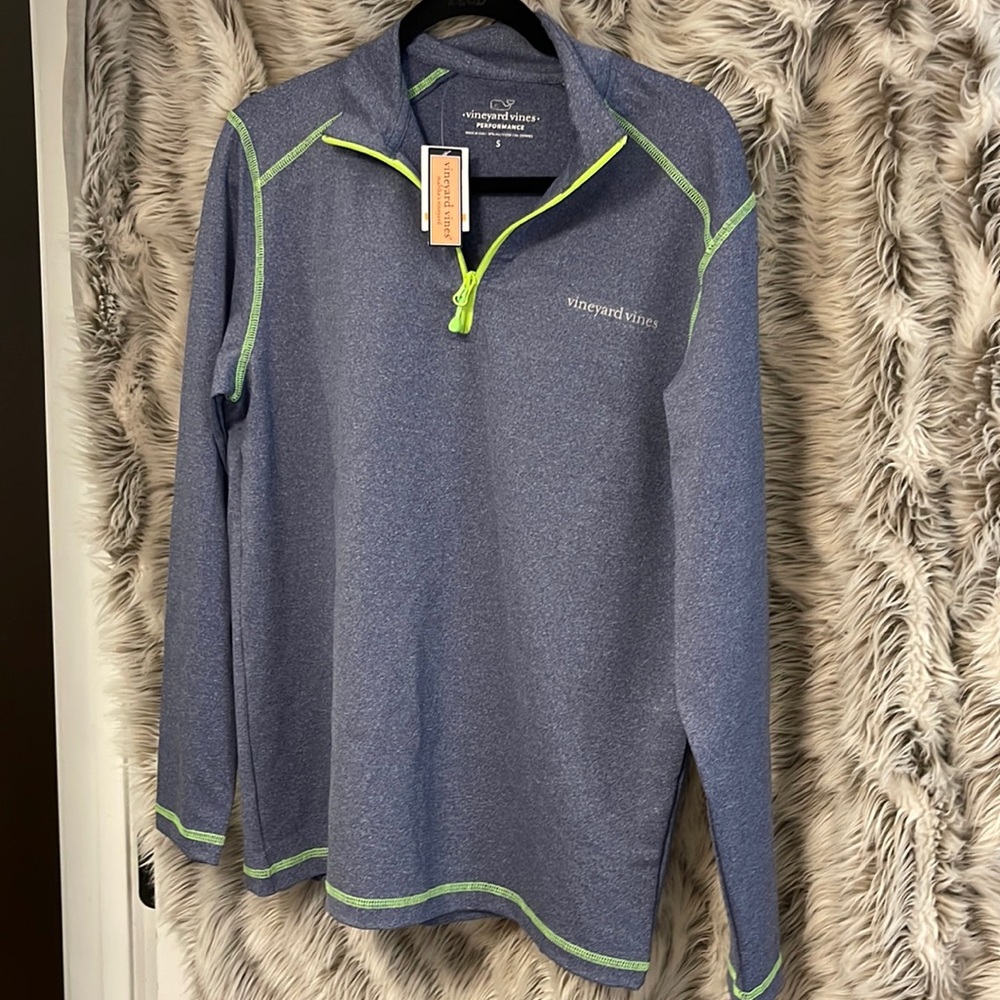 Vineyard Vines NWT men’s small zip pullover